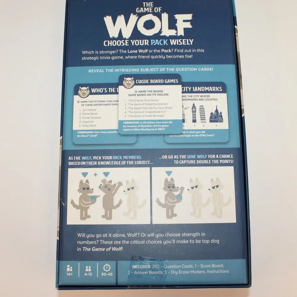 Gray Matters game wolf